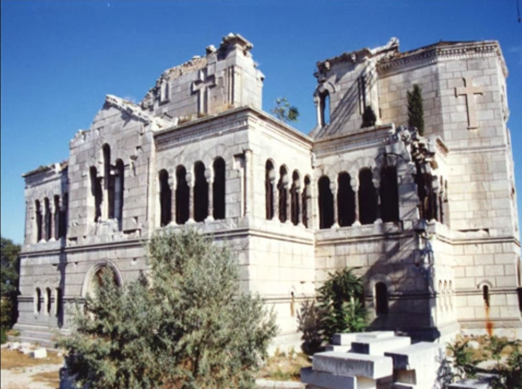 Состояние Храма перед началом реставрации