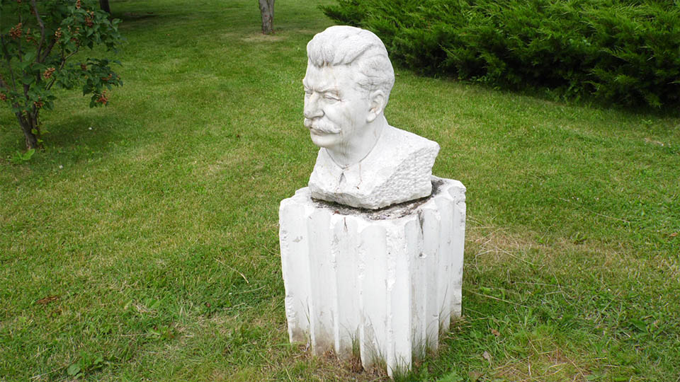 И. В. Сталин в парке Музеон
