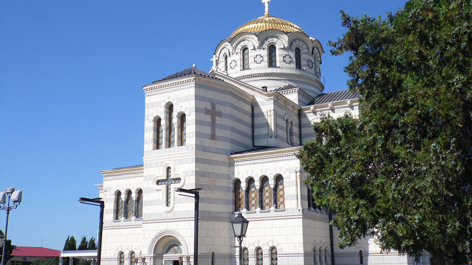 Современное состояние Владимирского собора в Херсонесе